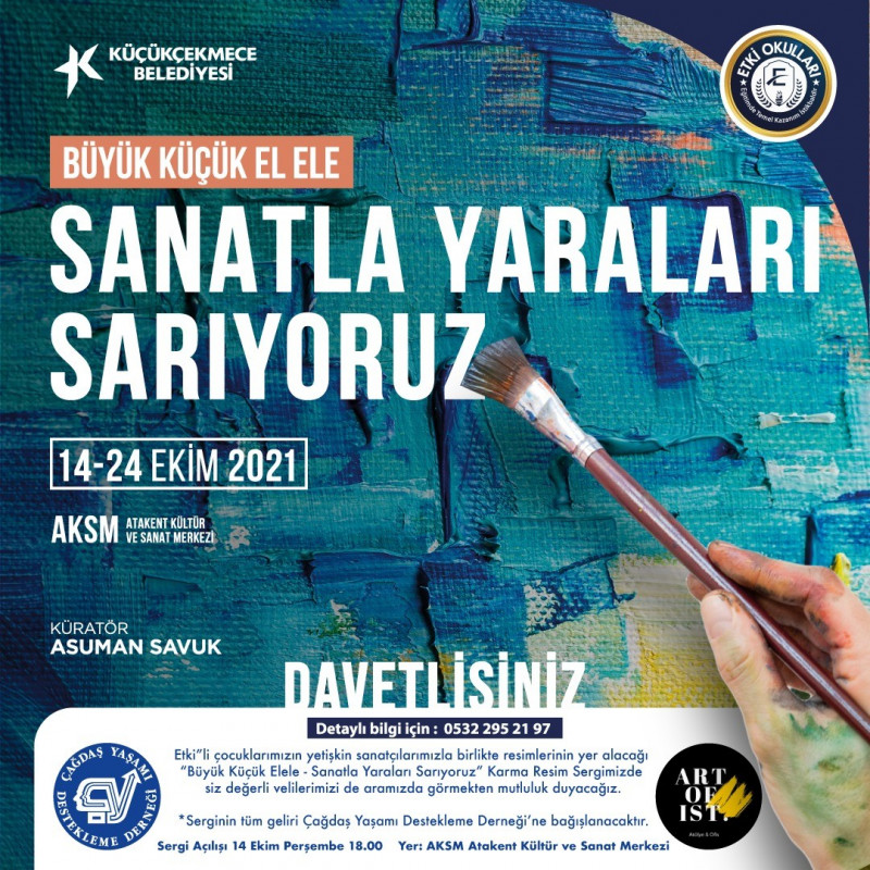 Büyük Küçük Elele - Sanatla Yaraları Sarıyoruz.