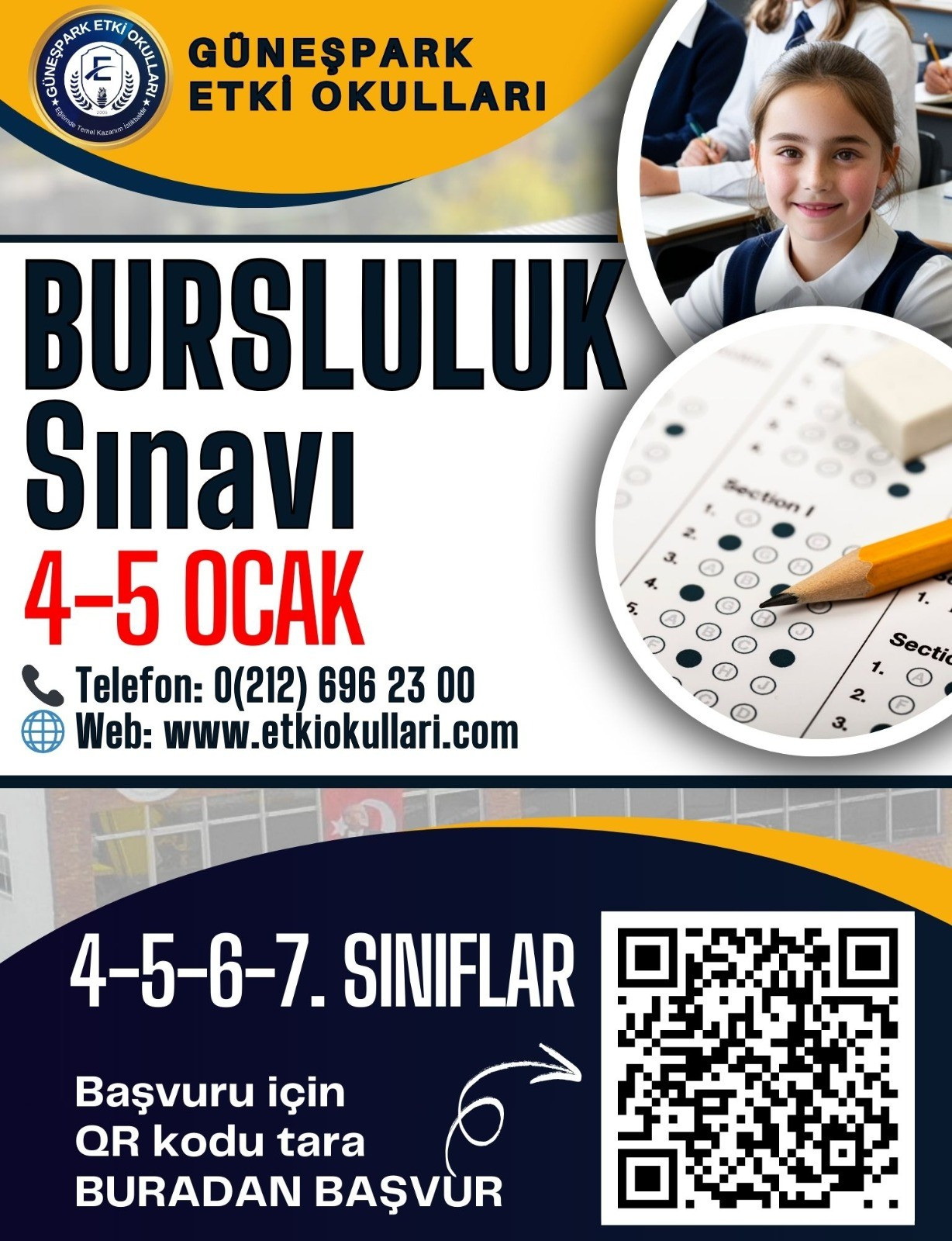 Bursluluk Sınavı Başvurularımız Başladı!